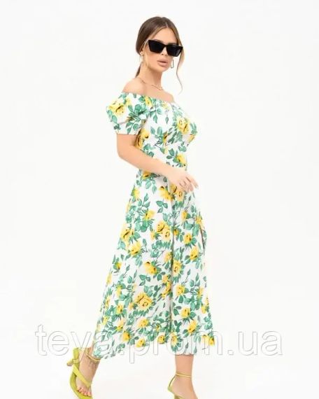 Плаття для жінок, колір білий розмір XL FI_007694 | Зображення 1