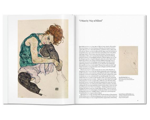Книги про великих художників Егон Шіле Schiele - Taschen живопис книги з історії мистецтва | Зображення 1