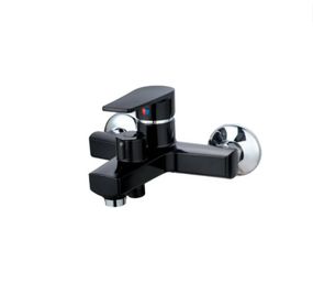 Змішувач для ванни Plamix Plamix Oscar-009 Euro Black (без шланга та лійки) (PM0642)