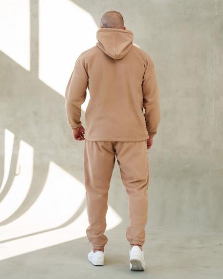 Костюм Плюш капюшон бежевый S XL | Зображення 4