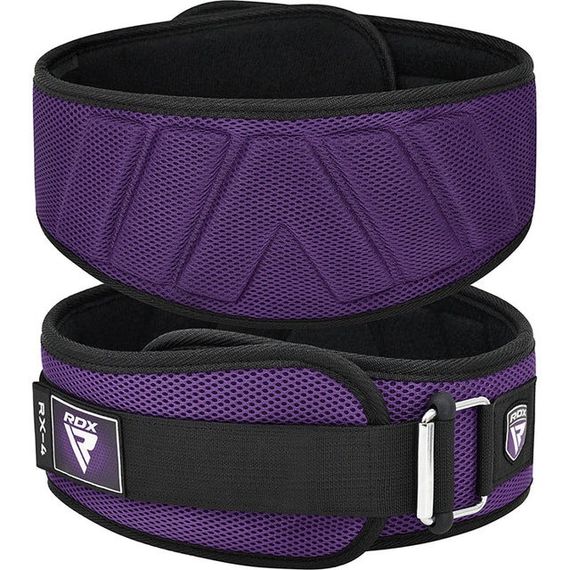 Пояс для важкої атлетики RDX RX4 EVA Curve неопреновий PURPLE XS | Зображення 2
