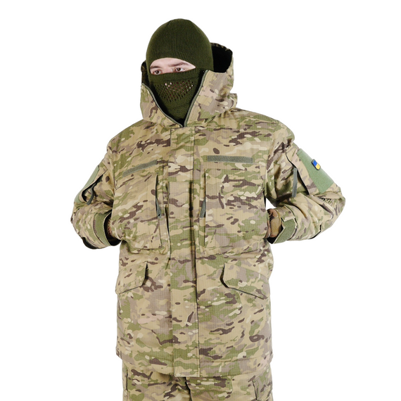 Зимовий костюм бушлат+штани мультикам розміри (64-66) | Зображення 4