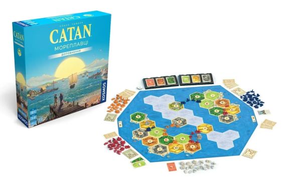Настольная игра Catan: Мореходы (Катан, Колонизаторы) укр. | Зображення 1