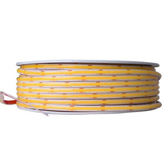 Светодиодная лента теплый оттенок 24V 11W COB WW IP44 1m (BY-078/320) | Зображення 8