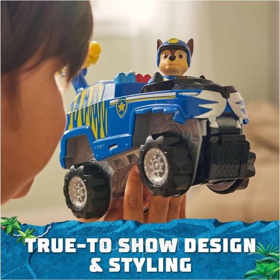 Щенячий патруль в джунглях Машина тигр и фигурка Гонщика Оригинал Paw Patrol Jungle Pups Chase Tiger Vehicle | Зображення 9