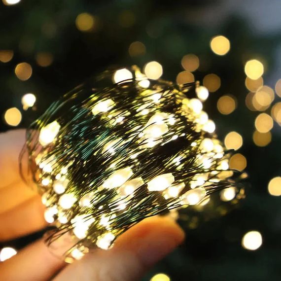Світлодіодна гірлянда Роса від USB, 50м, 500LED, Теплий білий (234574675_712) | Зображення 5