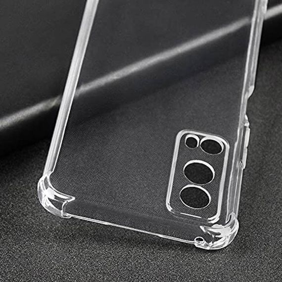 TPU чохол GETMAN Ease logo посилені кути Full Camera для Vivo iQOO Z3 Безбарвний (прозорий) | Зображення 2