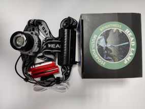 Фонарик Police Multi-Purpose  W002-XPE.2*18650, датчик движения