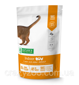 Сухий корм для котів Nature's Protection Indoor із птицею 400 г