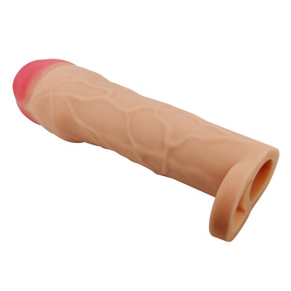 Насадка на член - Pretty Love Hani Penis Extender +2" Flesh | Зображення 3
