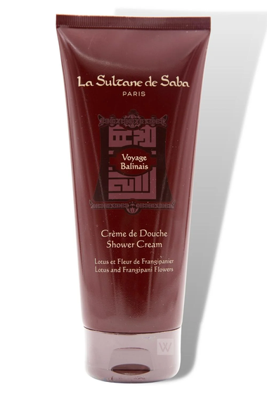 Гель для душу La Sultane De Saba Shower Cream Voyage Balinais Lotus and Frangipani (200 ml)