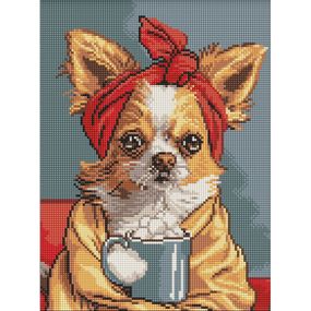 Алмазна мозаїка "Чудова кава" ©art_selena_ua AMO8168, 30x40 см