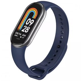 Силіконовий ремінець для Xiaomi Mi Band 8/9 Темно-синій / Midnight blue
