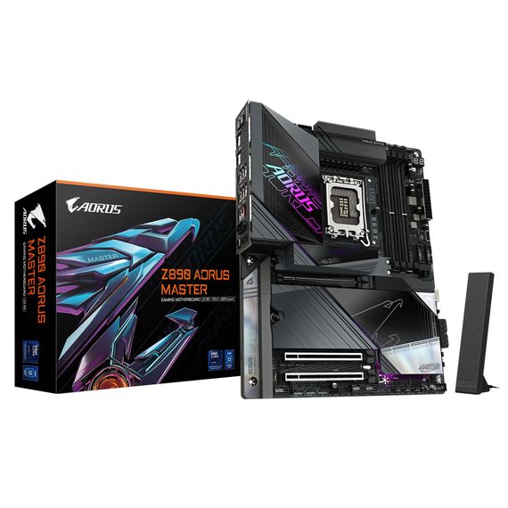 Материнська плата GIGABYTE Z890 AORUS MASTER s1851 Z890 4xDDR5 M.2 USB Type-C Wi-Fi BT ATX Z890_AORUS_MASTER | Зображення 6