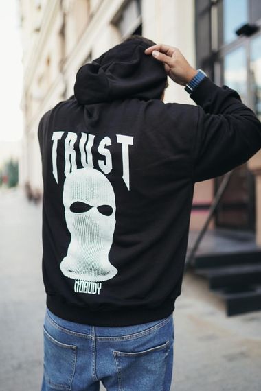 Худі з мерчем ДТФ (оверсайз) | Зображення 2