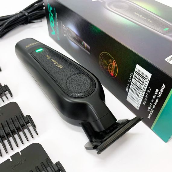 Триммер для висков VGR V-995, Набор для стрижки волос на аккумуляторе Машинка стрижки волос хороша SB-16 | Зображення 4