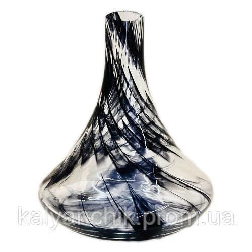 Колба для кальяна Garden SS черная с разводами