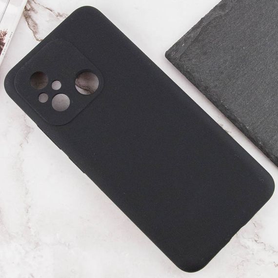 Чехол Silicone Cover Lakshmi Full Camera (AAA) для Xiaomi Redmi 12C Черный / Black | Зображення 4