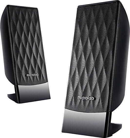 Колонки MICROLAB 2.1 M-300U Black ДУ,FM,USB,Sdcard (M-300U) | Зображення 2