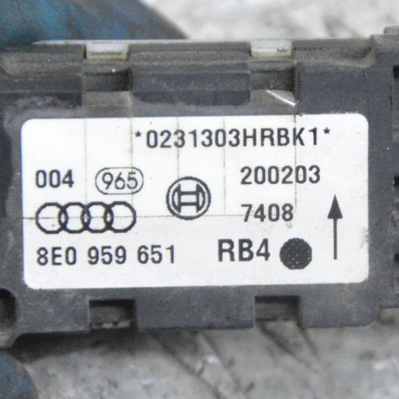 Датчик подовжнього прискорення 1.9 TDI Audi A4 B6 2000-2004 Датчик удару Ауді а4 б6 8E0959651 | Зображення 2