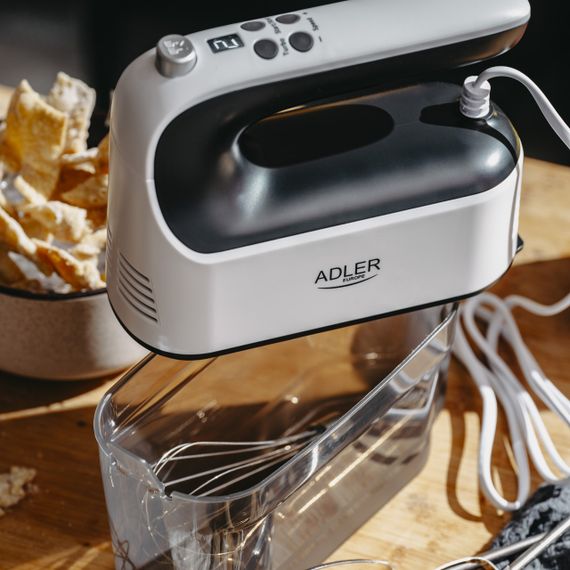 Міксер ручний Adler AD 4229 LCD, кухонний міксер 600 Вт, 9 швидкостей, Turbo, дисплей | Зображення 7