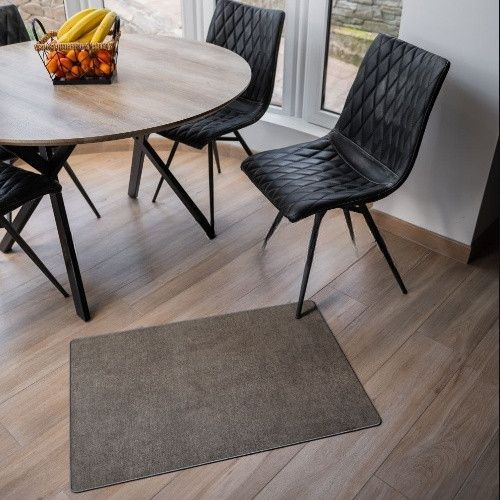 Килимок універсальний для підлоги вовна 60*90см сірий Дариана | Зображення 2