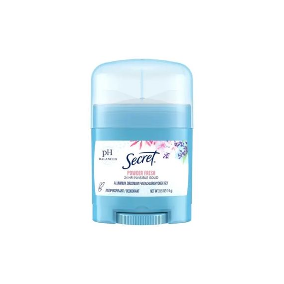 Дезодорант-антиперспірант жіночий Secret Invisible 24h Solid ph balanced MINI Deodorant (14 g)