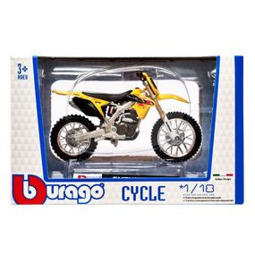 Дитяча модель Мотоцикла "SUZUKI RM-Z450" Bburago 18-51030-12 vf масштаб 1:18