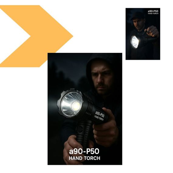 Ручний акумуляторний ліхтар A91-P50 2550 люменів XPRO A91-P50 (47908-a91-P50_222) | Зображення 5