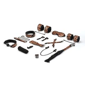 БДСМ-набор Liebe Seele Leopard Print 13pcs set 13 предметов Леопардовый