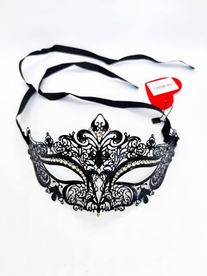 Маска на очі Eye mask metal black | Зображення 1