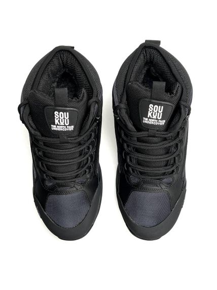 Кросівки зимові The North Face x SOUKUU Glenclyffe Fur Black Navy захист від морозу, ідеально зимовий прорив сезону А4843 45 29 | Зображення 3