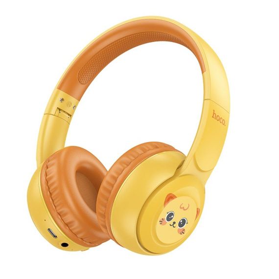 Навушники HOCO W60 Rhyme BT headphones for children Sun Yellow