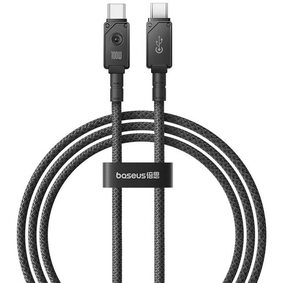 Дата кабель Baseus Unbreakable Series Fast Charging Type-C to Type-C 100W 1m (P10355800111-0) | Зображення 1