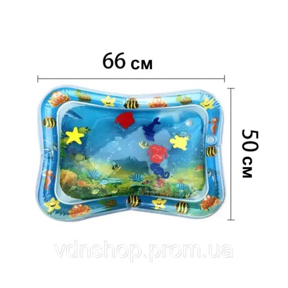 Дитячий надувний, водний, килимок, що розвиває, 66*50 см. | Зображення 3