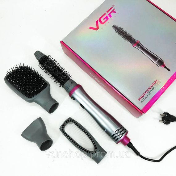 Фен для волос 2 режима температуры, Электрофен для волос с дополнительными насадками JQ-78 | Зображення 4