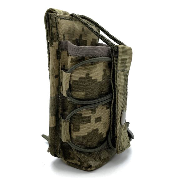 Подсумок под рацию открытый Пиксель ММ-14 Molle Cordura 500D нейлон | Зображення 4