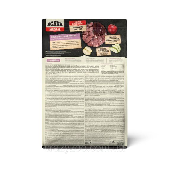 Сухой корм для собак всех пород Acana Grass-Fed Lamb c ягненком 2 кг a57020 | Зображення 1