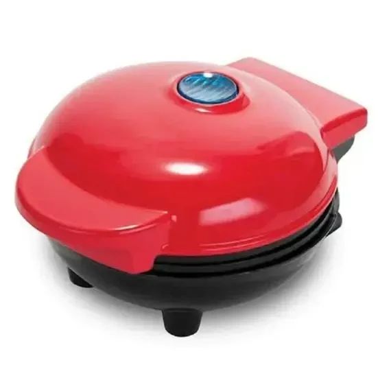 Электрическая мини-вафельница в форме сердца с антипригарным покрытием Kucall | Зображення 2