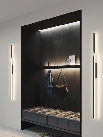 Бра LED 26640 Чорний 6х4х100 см. | Зображення 1