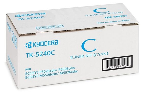 Картридж Kyocera TK-5240C (1T02R7CNL0) Cyan (1T02R7CNL0) | Зображення 2