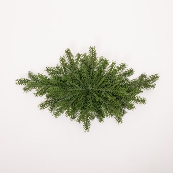 Новорічна хвойна гірлянда лита зелена Північна зірка 60*35 см TD-NSTGR1 | Зображення 1