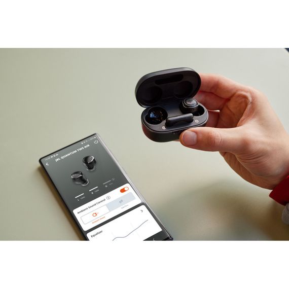 Гарнітура JBL QUANTUM TWS Air Black (JBLQTWSAIRBLK) | Зображення 9