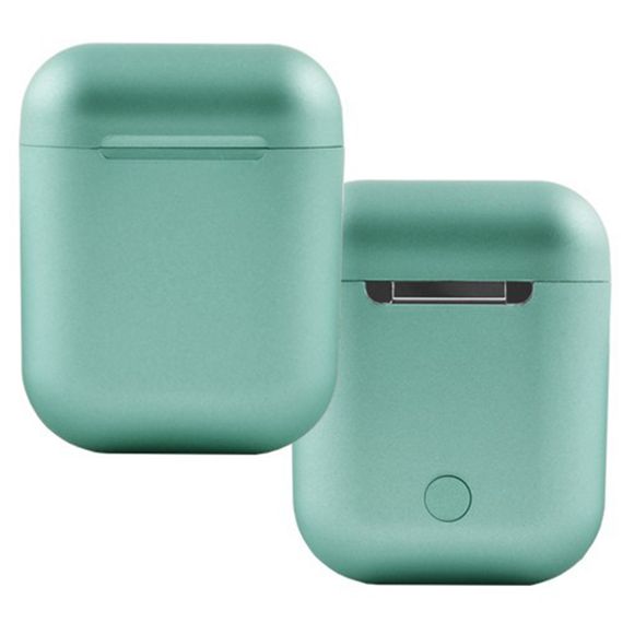Бездротові навушники блютуз гарнітура inPods 12 simple TWS bluetooth V5.0 сенсорні. Колір: XH-254 жовтий металік | Зображення 1