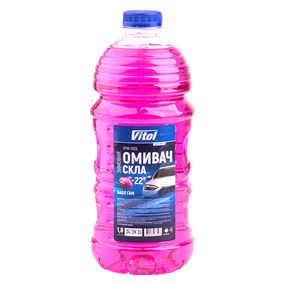 Омивач скла зимовий VITOL "-22" Бабл Гам 1.8л