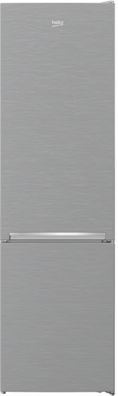 Холодильник з нижньою морозильною камерою BEKO RCNA406I35XB, 203х67х60см, 2 двері, A++, NF, нержавіюча сталь (RCNA406I35XB)
