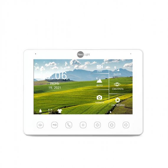 Комплект видеодомофона NeoLight Omega HD и Solo FHD silver | Зображення 4