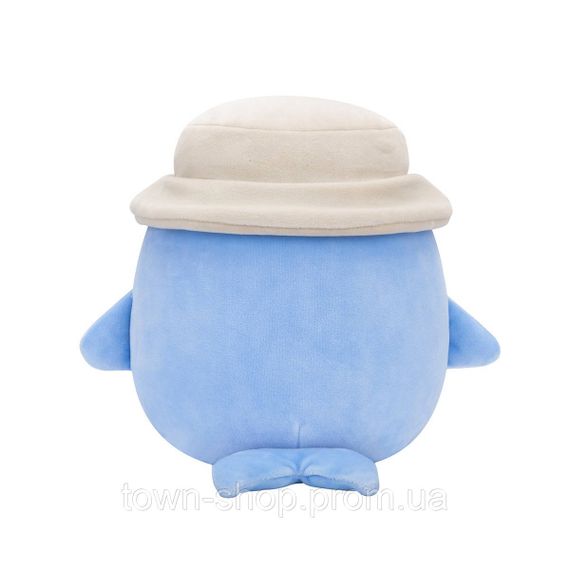 Мягкая игрушка Squishmallows – Синий кит Самир в панаме (19 cm) | Зображення 3