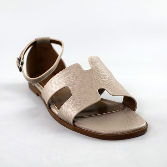 Сандалі жіночі 591731 Бежеві 36 37 38 39 40 41 | Зображення 1