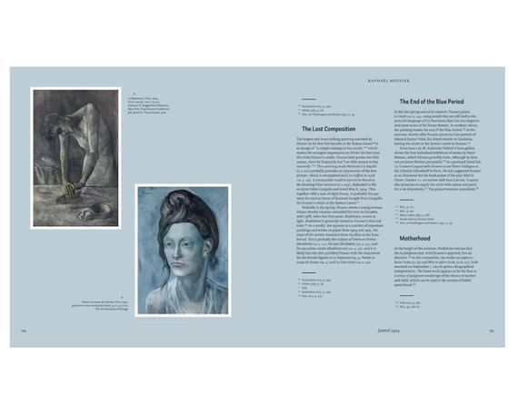 Книга о жизни и творчестве Пабло Пикассо Picasso: The Blue and Rose Periods живопись книги | Зображення 7